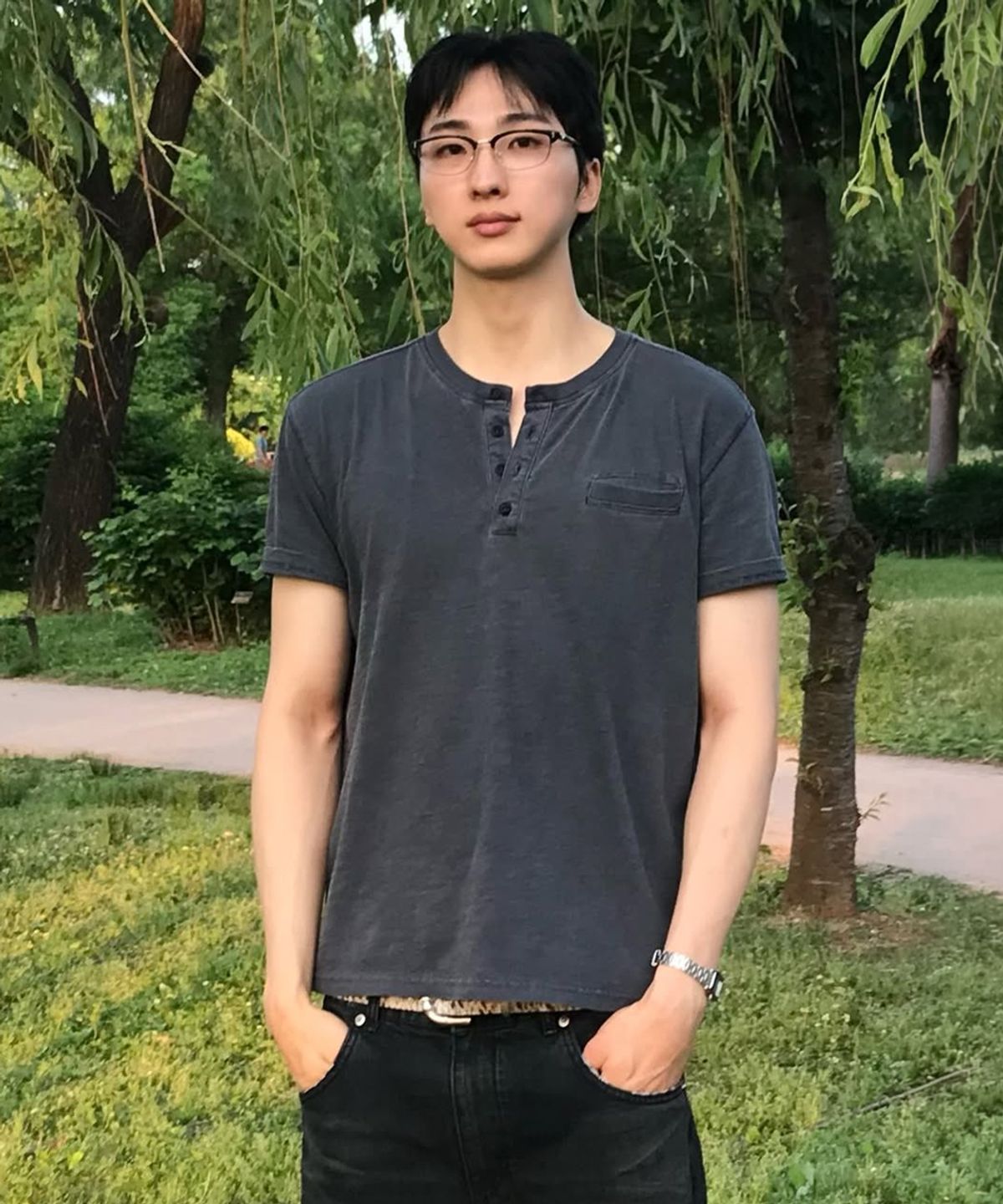 인템포무드(INTEMPOMOOD) 페이드 워시드 헨리넥티 : 3컬러