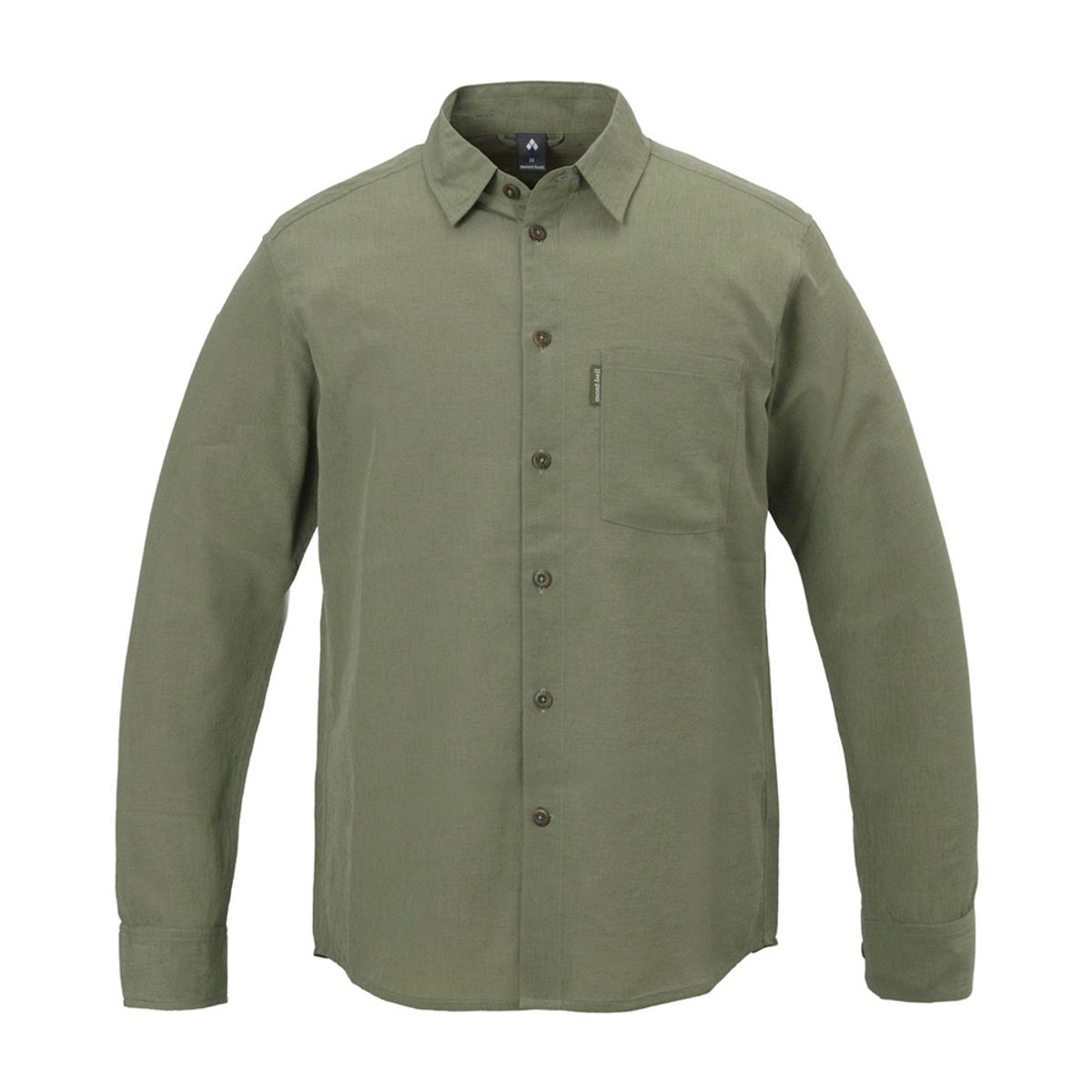 몽벨(MONTBELL) WIC 브리즈 L/S 셔츠 남 KHAKI JBWJSMTS252