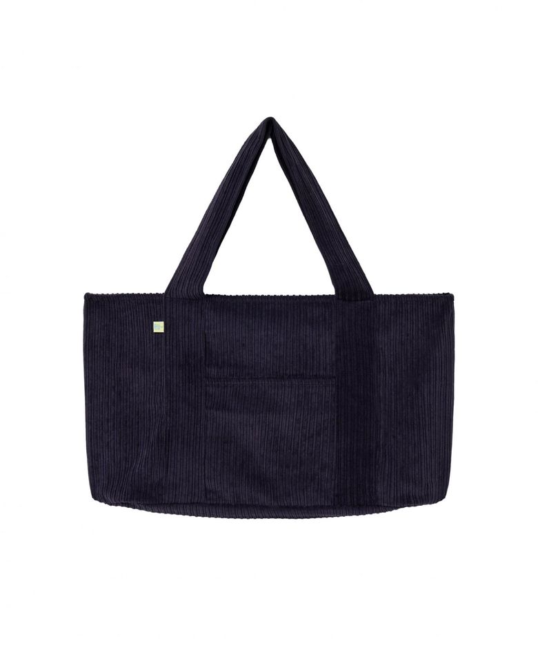 Coast Corduroy Bag (Deep Navy)