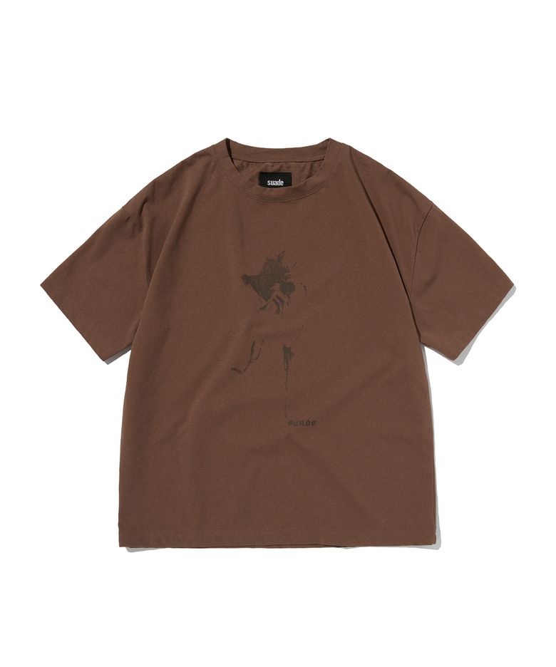 SILHOUETTE TEE [MOCHA BROWN]