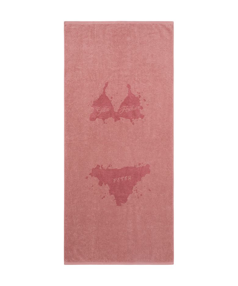 BIKINI WATER MARK BEACH TOWEL_PINK