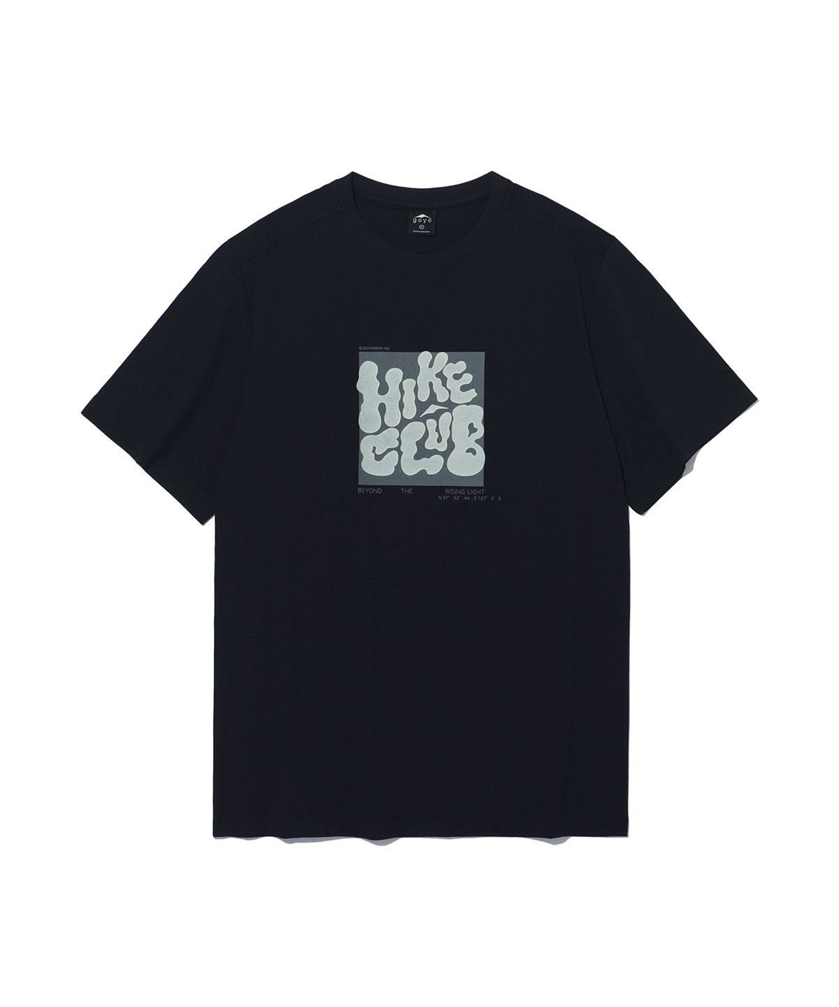 고요웨어(GOYOWEAR) 하이크 클럽 숏 슬리브 (블랙)