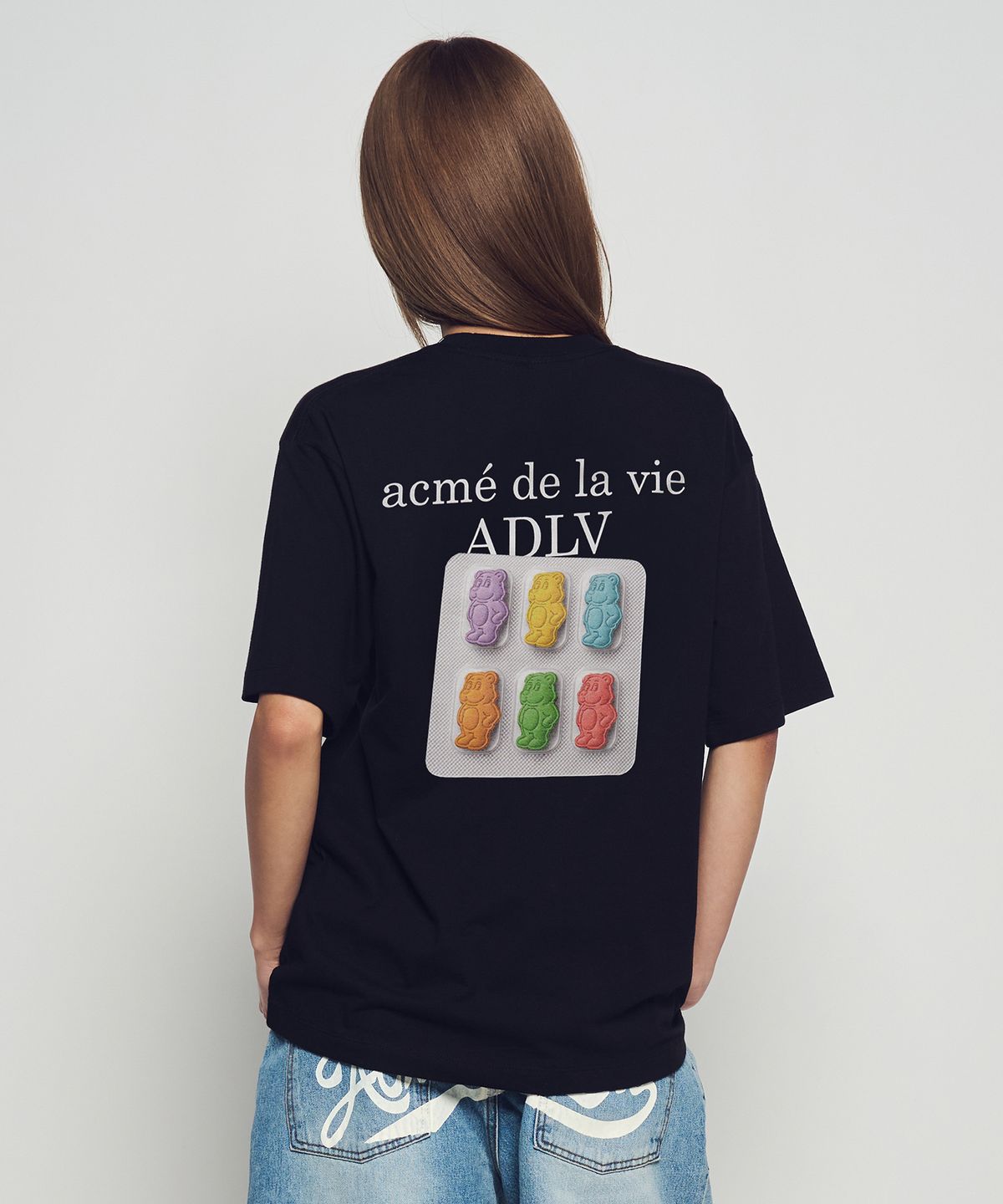 아크메드라비(ACME DE LA VIE) VITA AC BEAR SHORT SLEEVE T-SHIRT
