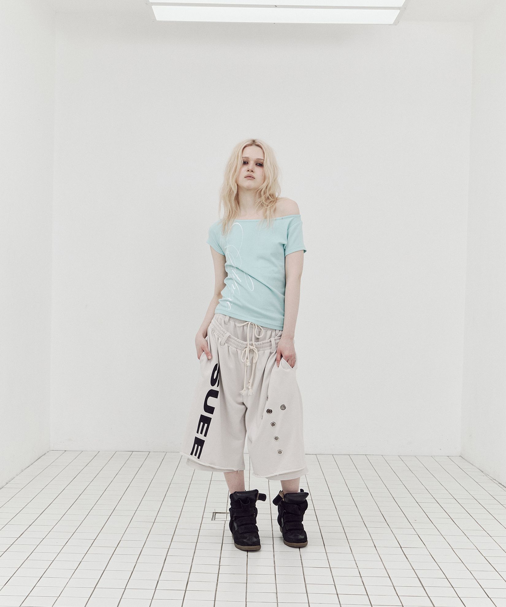 setupexe トップス　ロンT ワンショル　y2k グランジ　musinsa SETUPEXE - Long Sleeves | Shop Online | MUSINSA