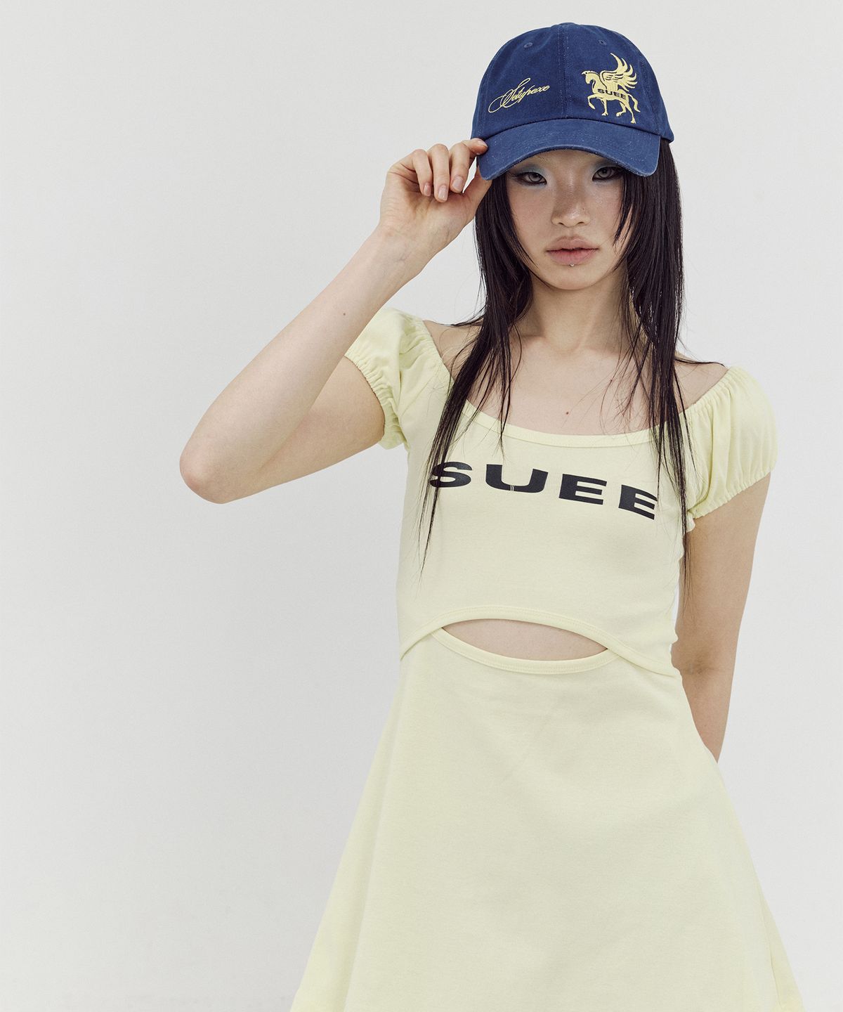 셋업이엑스이(SETUP-EXE) PEGASUS BALL CAP / NAVY