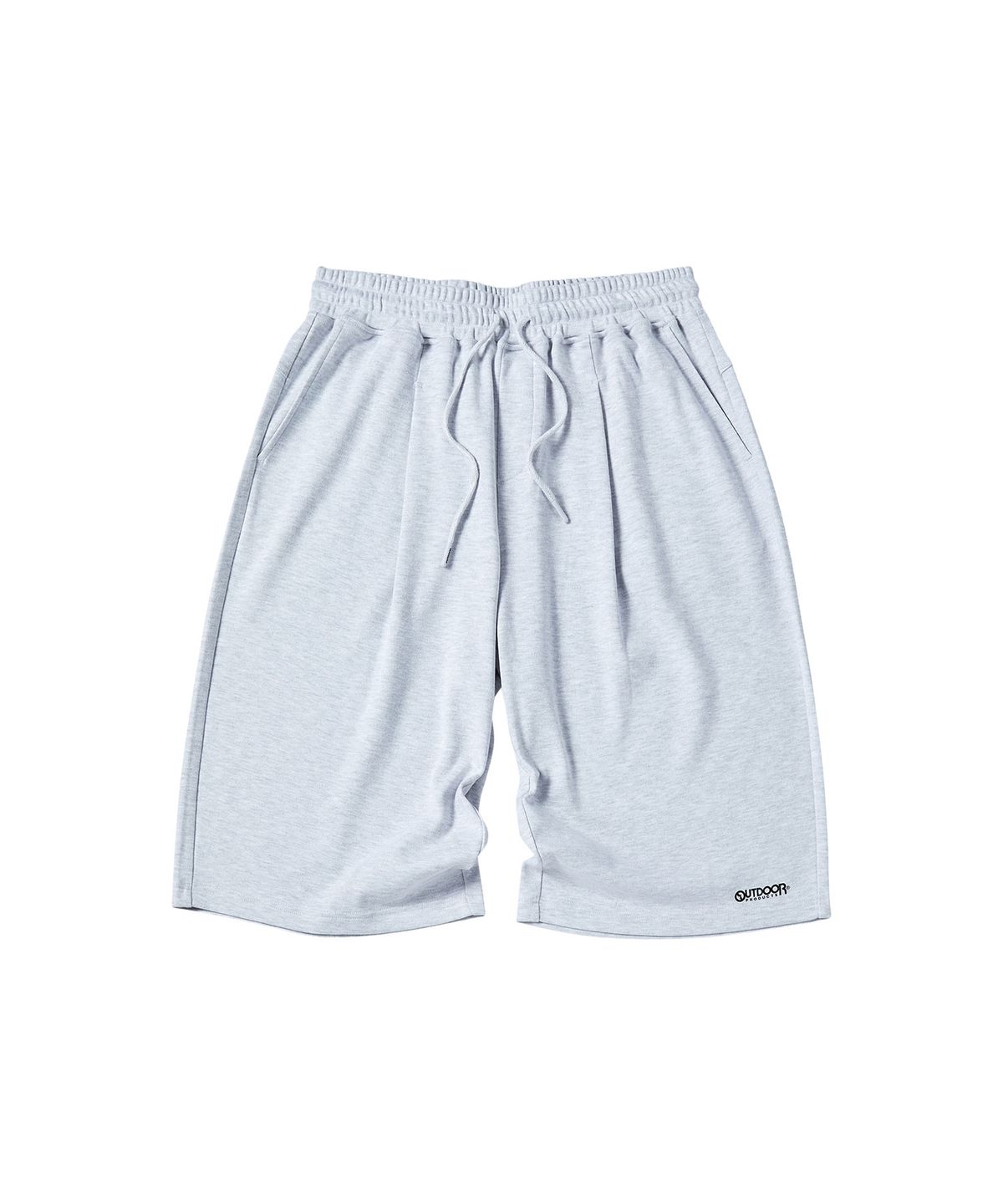아웃도어 프로덕츠(OUTDOOR PRODUCTS) 스탠다드 로고 원턱 버뮤다 숏츠 (연그레이)