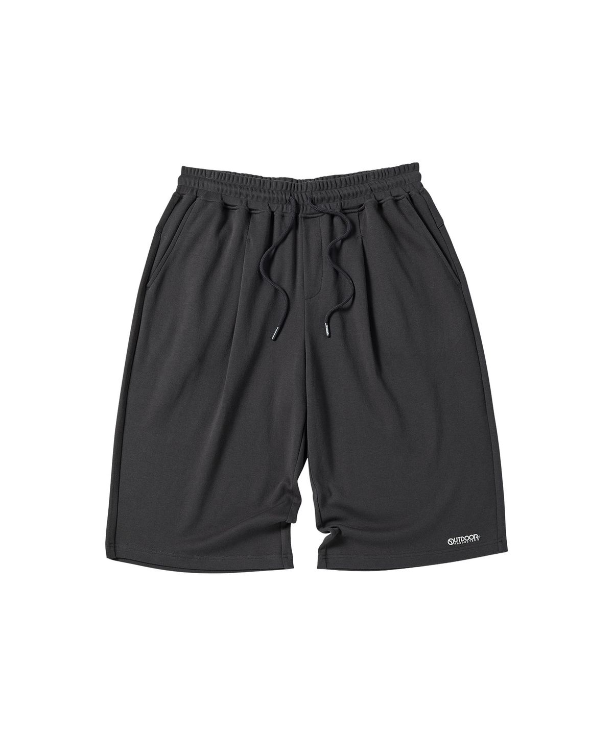 아웃도어 프로덕츠(OUTDOOR PRODUCTS) 스탠다드 로고 원턱 버뮤다 숏츠 (챠콜)