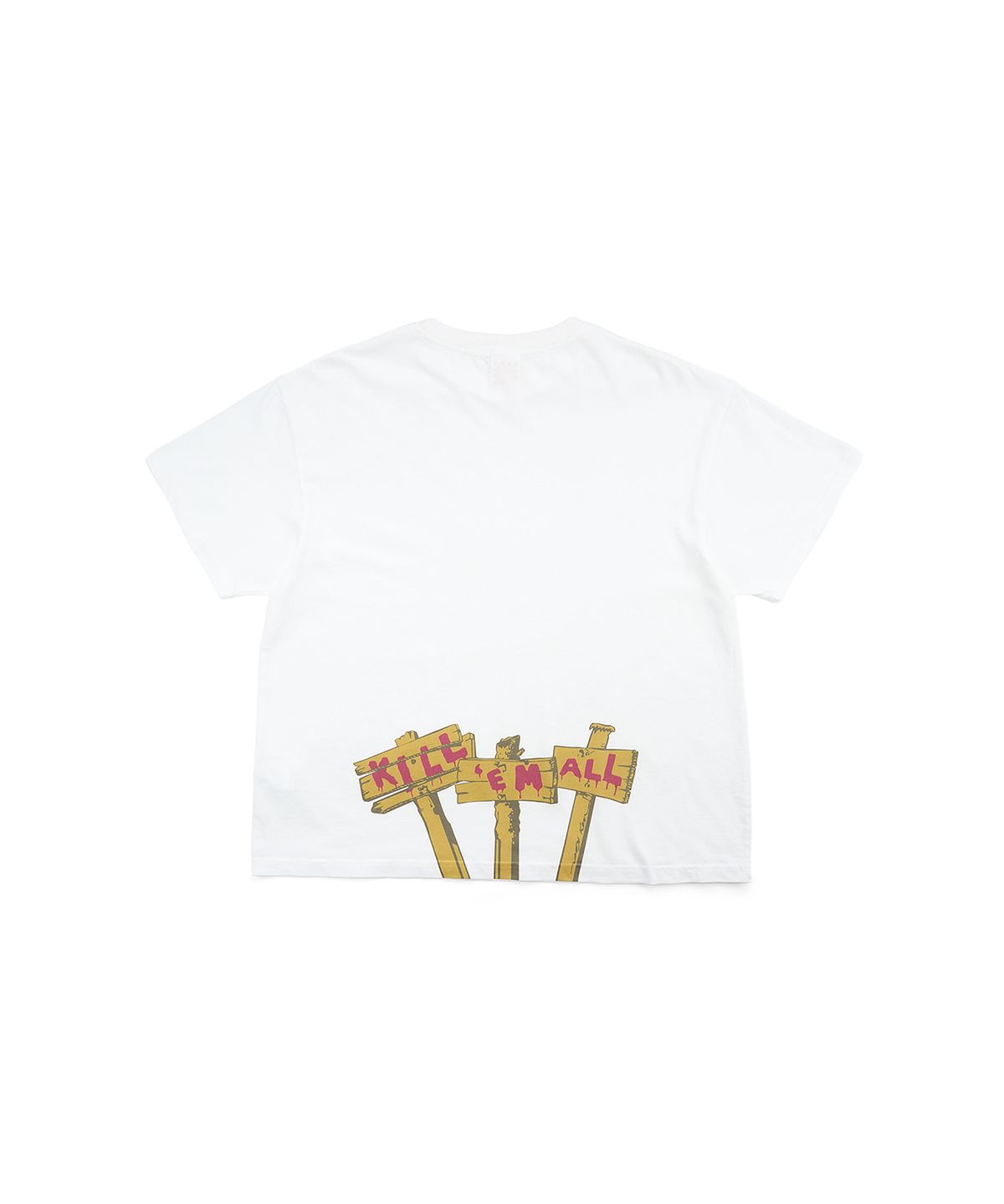 피오에스알(POSR) SIGN TEE / WHITE