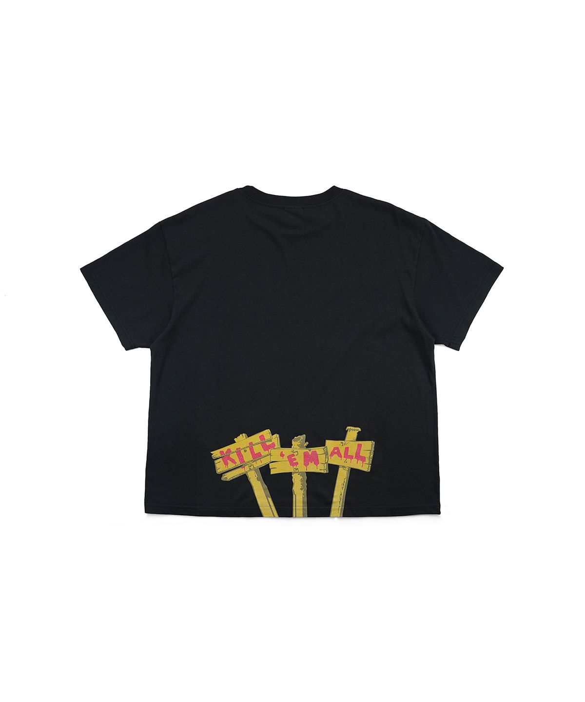 피오에스알(POSR) SIGN TEE / BLACK