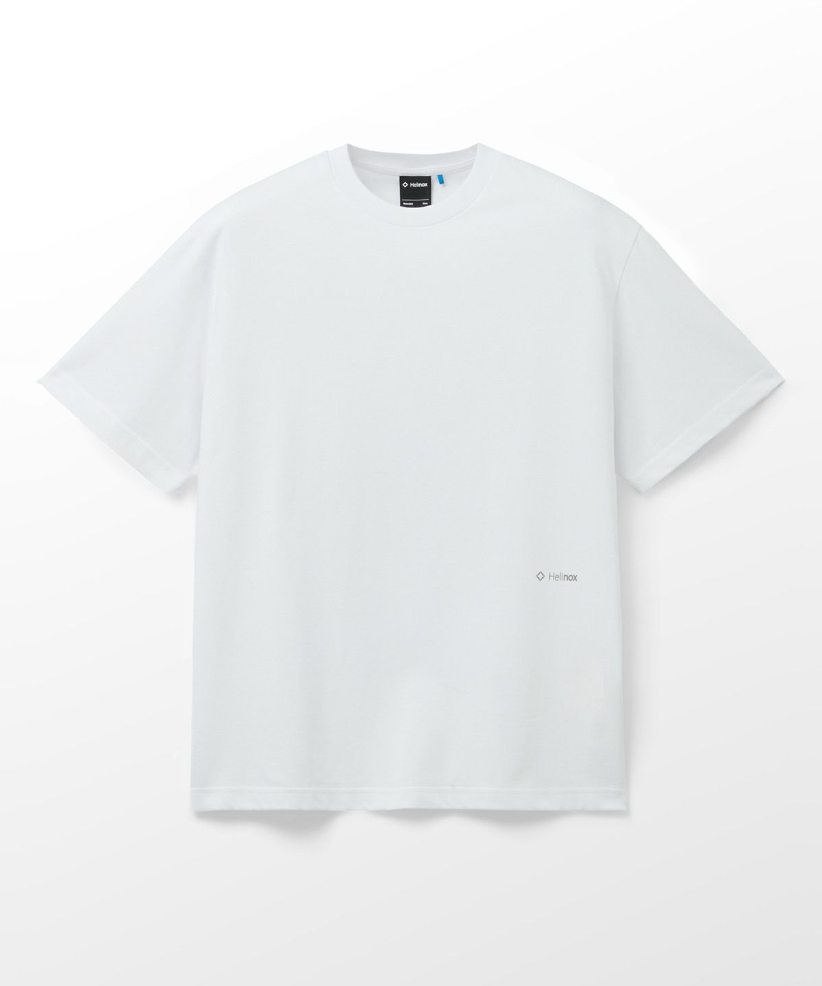 헬리녹스 웨어(HELINOX WEAR) MAGIC HOURS 로고 반팔티셔츠_White