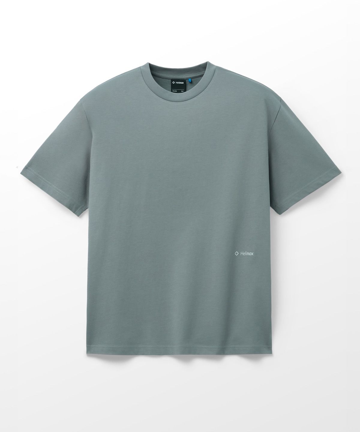 헬리녹스 웨어(HELINOX WEAR) MAGIC HOURS 로고 반팔티셔츠_Grey