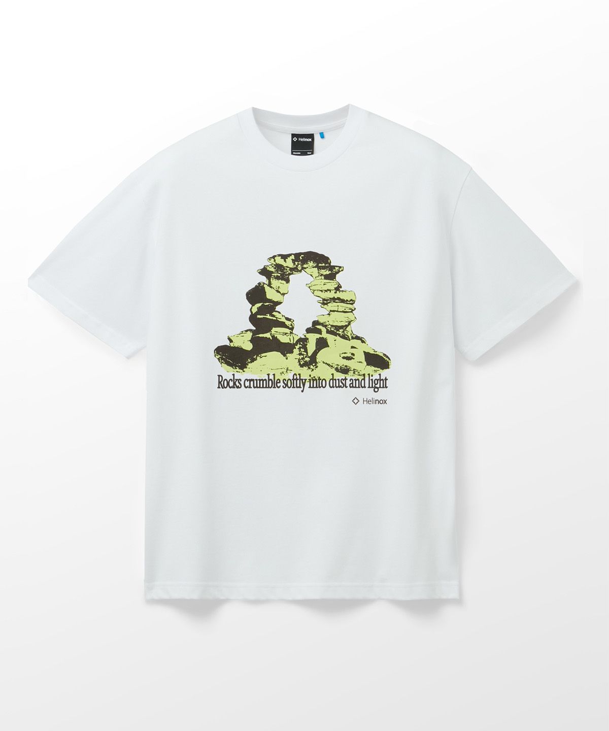 헬리녹스 웨어(HELINOX WEAR) MAGIC HOURS 록스 반팔티셔츠_White