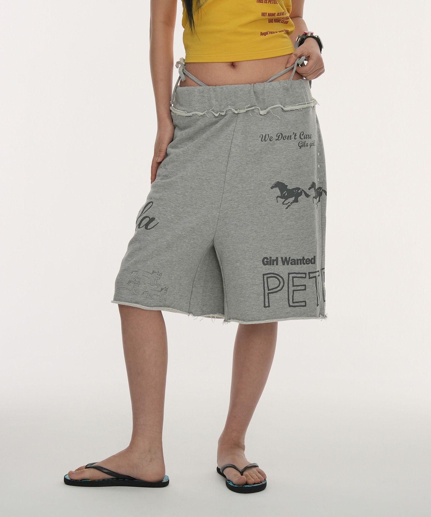 パンツ GILAARCHIVE BOLD LOGO POCKET KNIT SHORTS GILAARCHIVE (ギラアーカイブ) - パンツ | MUSINSA 公式