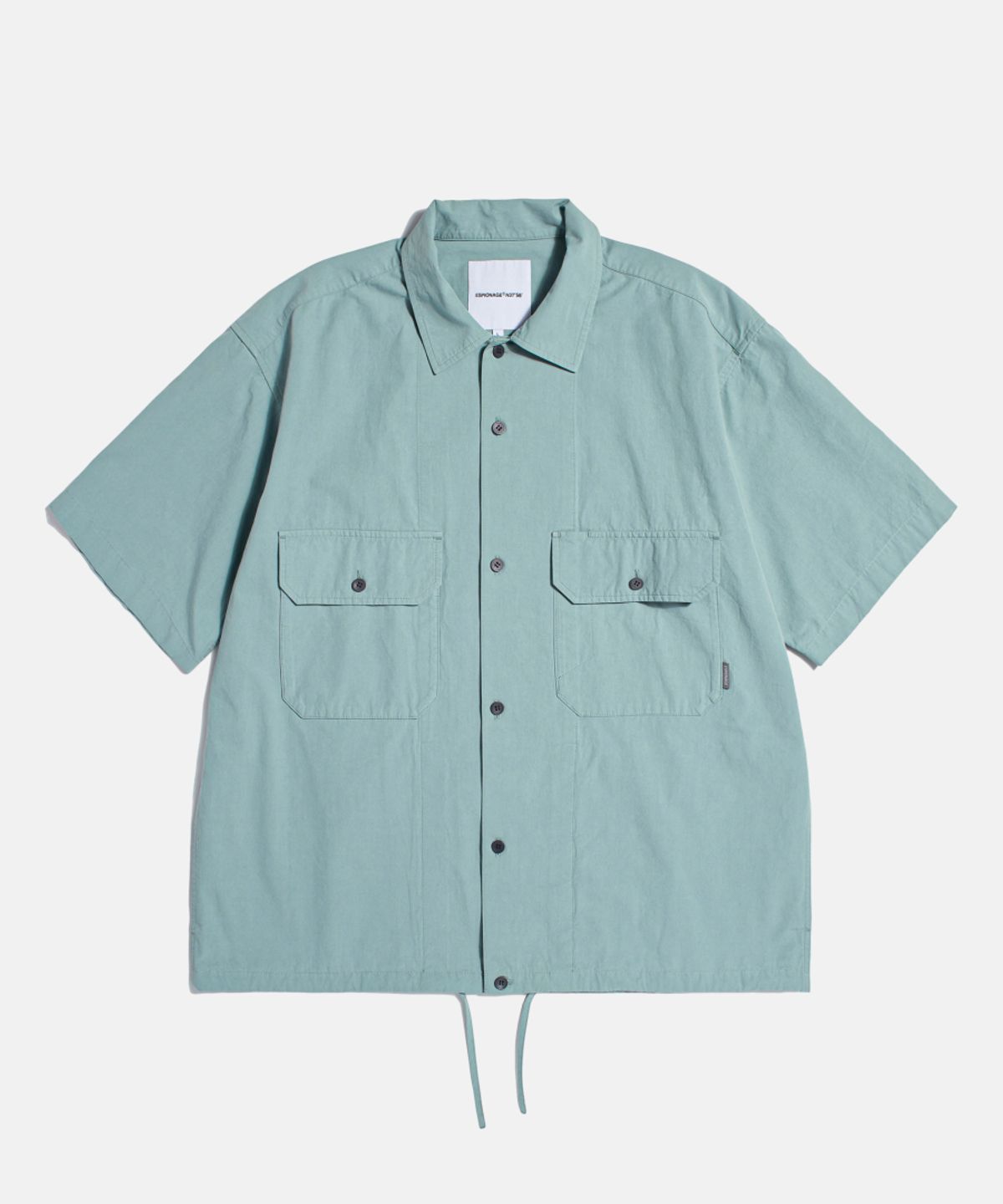 에스피오나지(ESPIONAGE) Vintage Cotton Work Shirt Jacket Light Blue