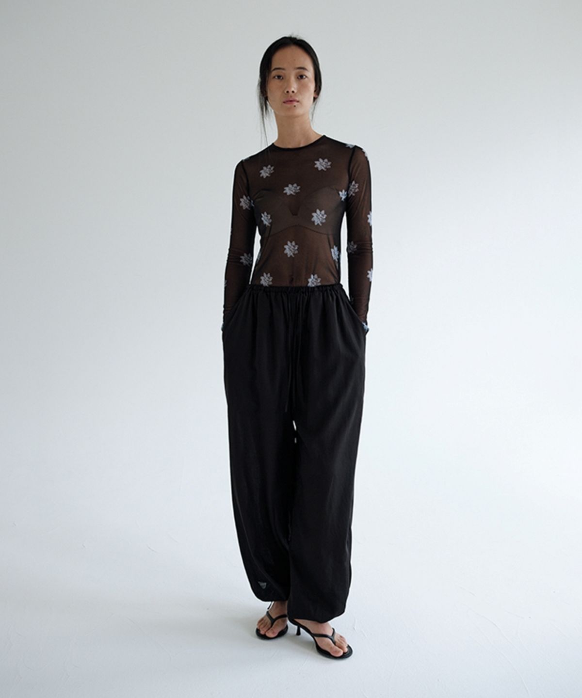 더룸(THELOOM) SUMMER JOGGER TROUSERS_BLACK