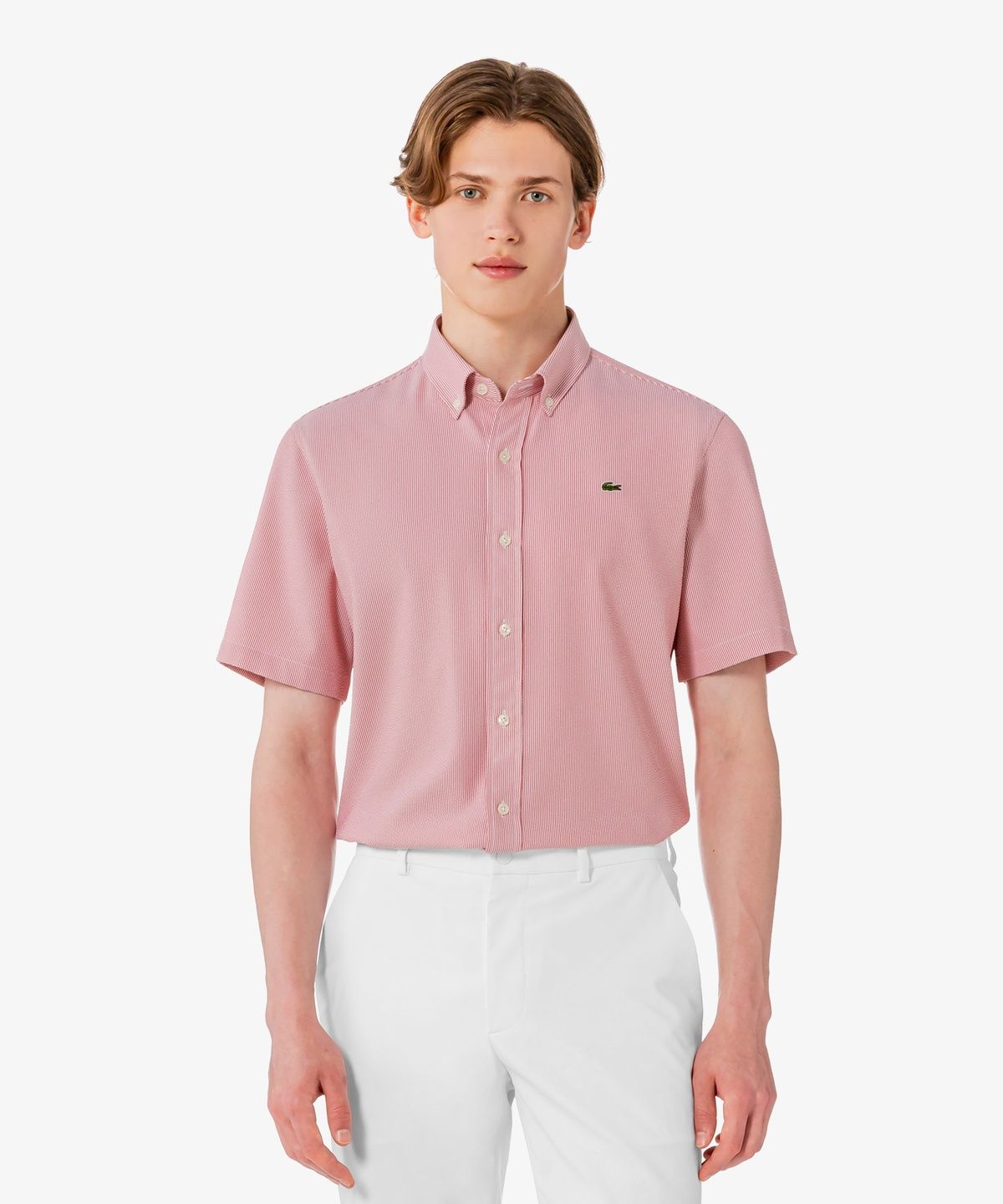 라코스테(LACOSTE) 남성 반팔 저지 셔츠 CH440E-56G 476