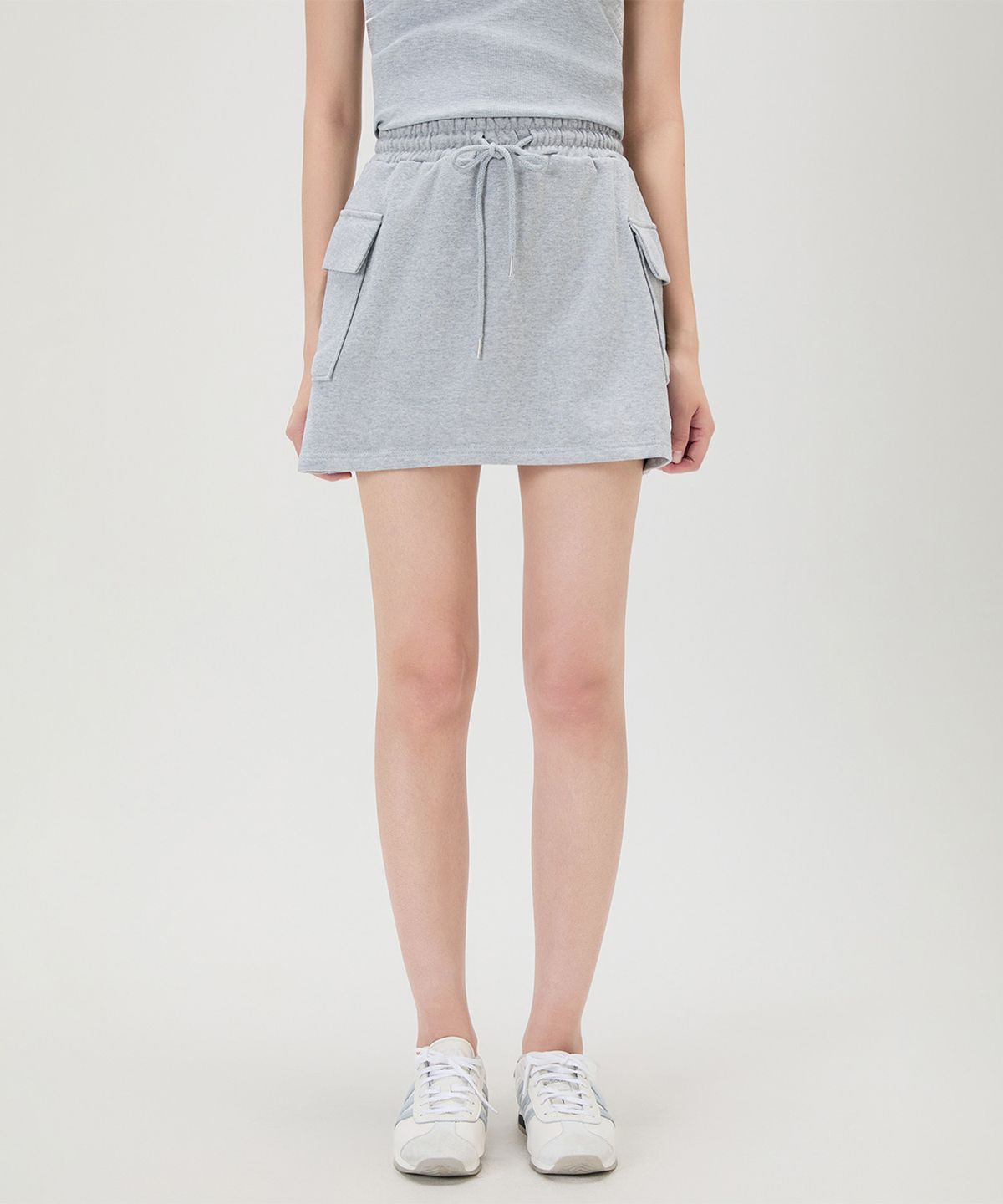 미쏘(MIXXO) 카고 미니 밴딩스커트_MIWWMG60MS/MIWWMG70QG