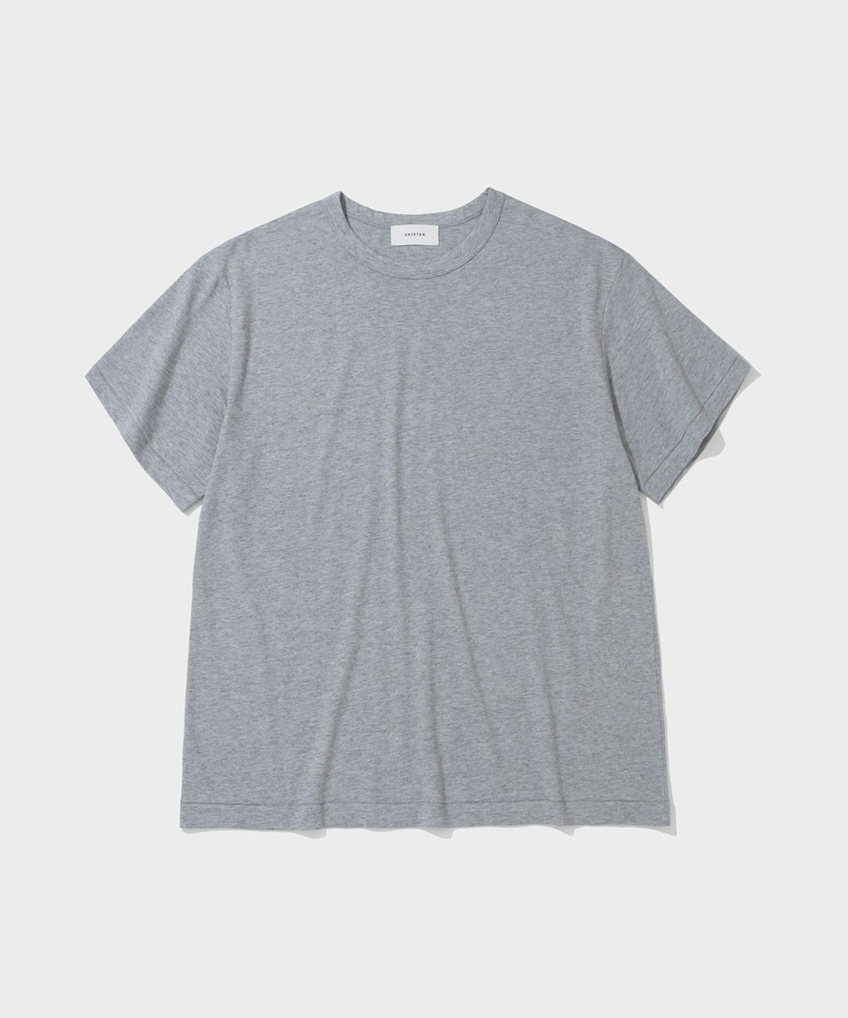 셔터(SHIRTER) WOOL BLENDED COTTON T-SHIRT (M/GREY)
