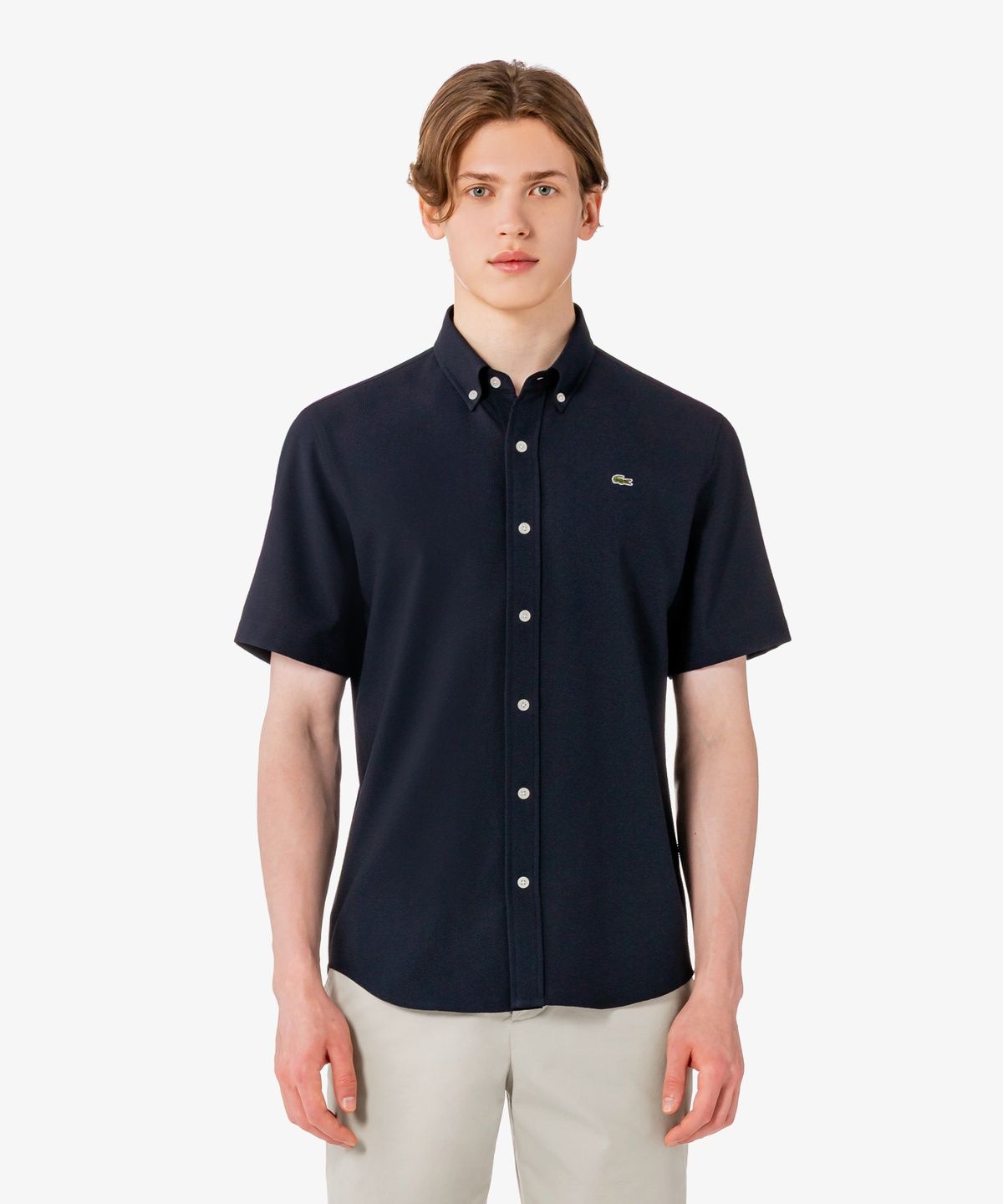 라코스테(LACOSTE) 남성 반팔 저지 셔츠 CH440E-56G 166