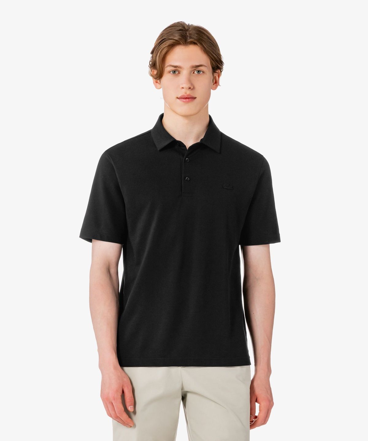 라코스테(LACOSTE) 남성 3버튼 강연 반팔 폴로 셔츠 PH662E-56G 031