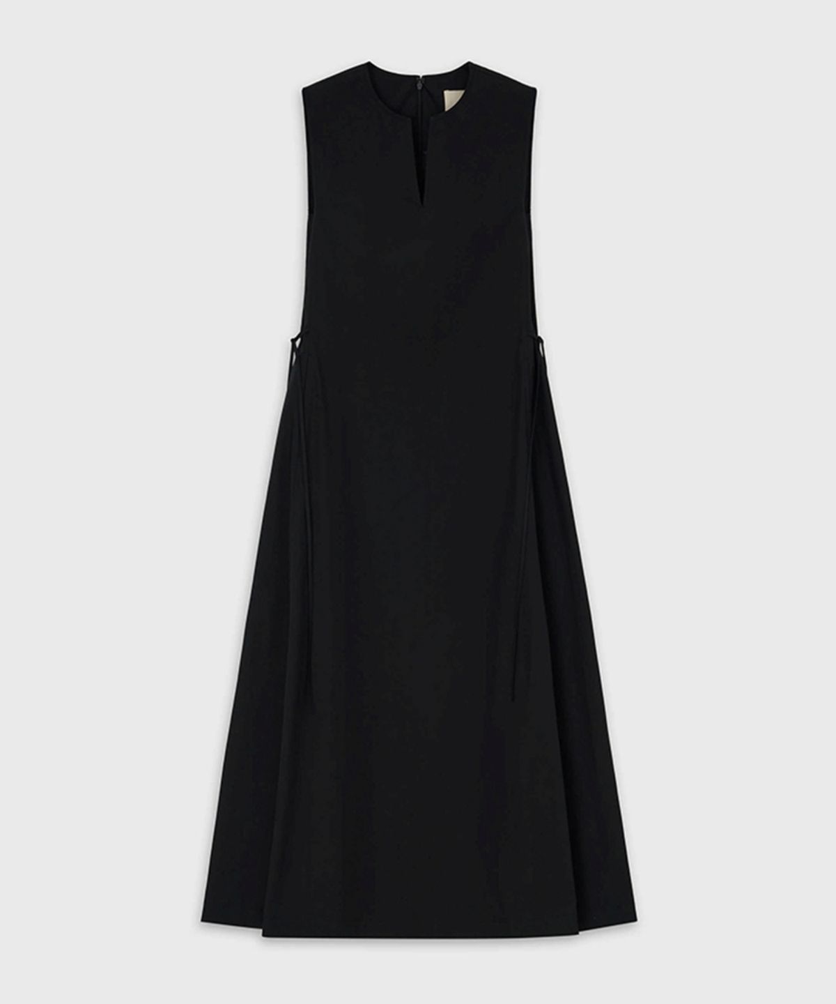 더룸(THELOOM) V-NECK MAXI DRESS_BLACK