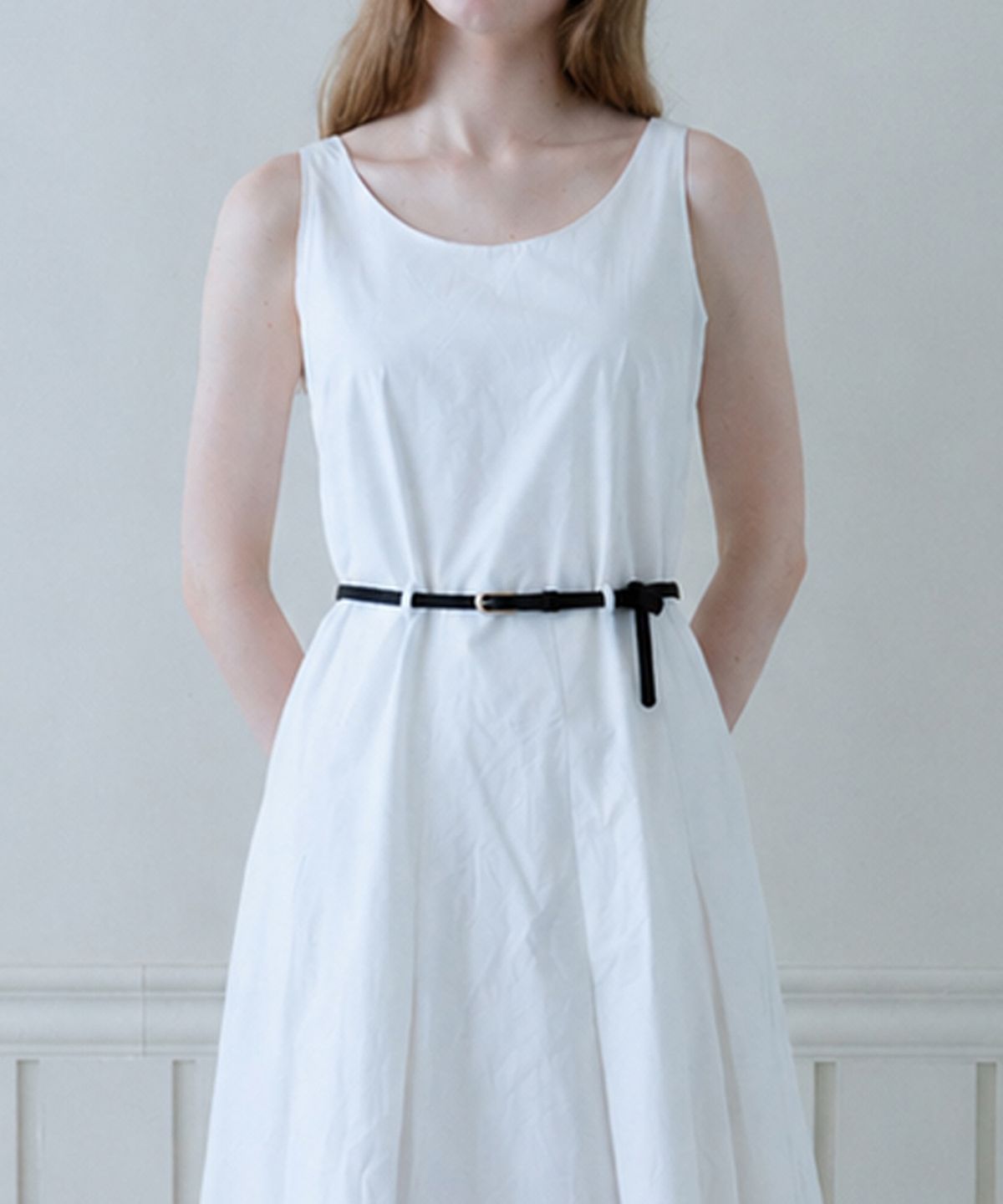 힐리오트(HEALIOTE) SIMPLE SLIM BELT_BLACK