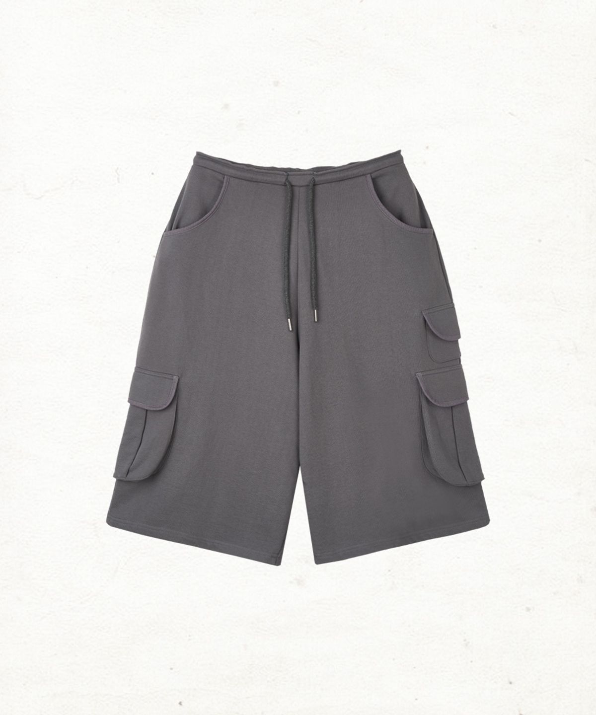 단델(DANDEL) DD binding cargo bermuda pants (CHARCOAL)
