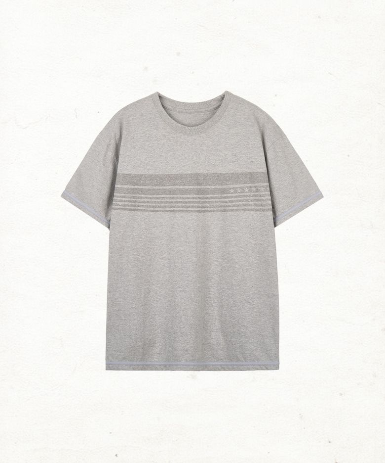 DD flag binding tee (GREY)