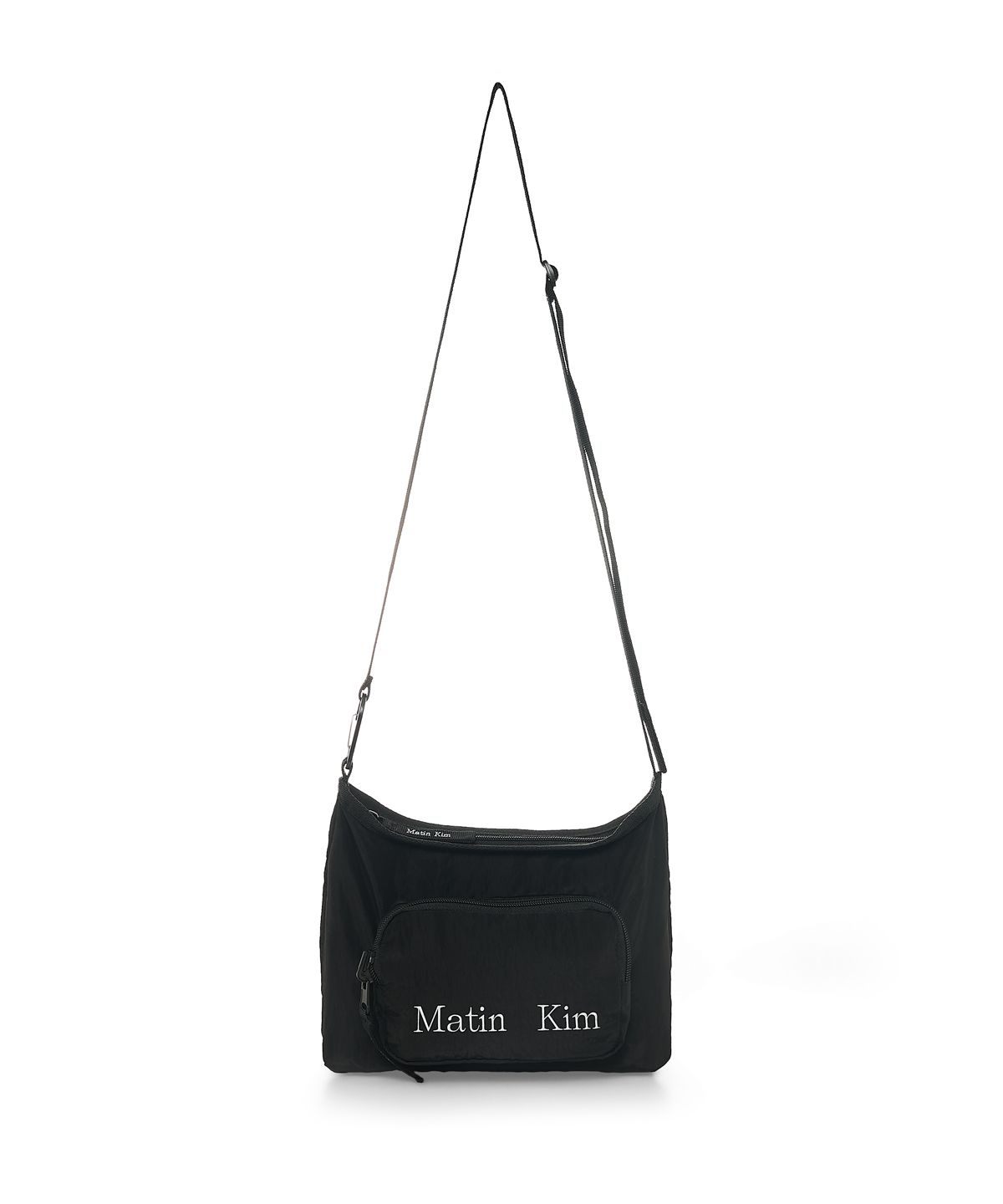 MUSINSA | MATIN KIM PACKABLE CROSS POCKET BAG IN BLACK
