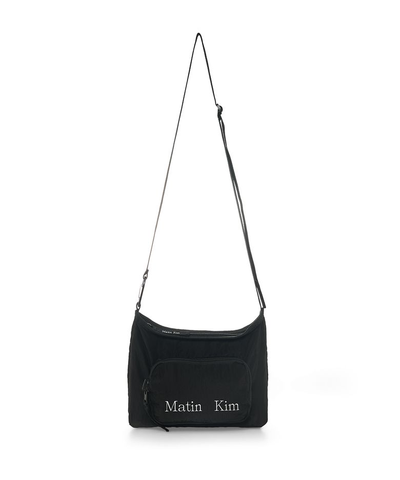 프리오픈마뗑킴PACKABLE CROSS POCKET BAG IN BLACK