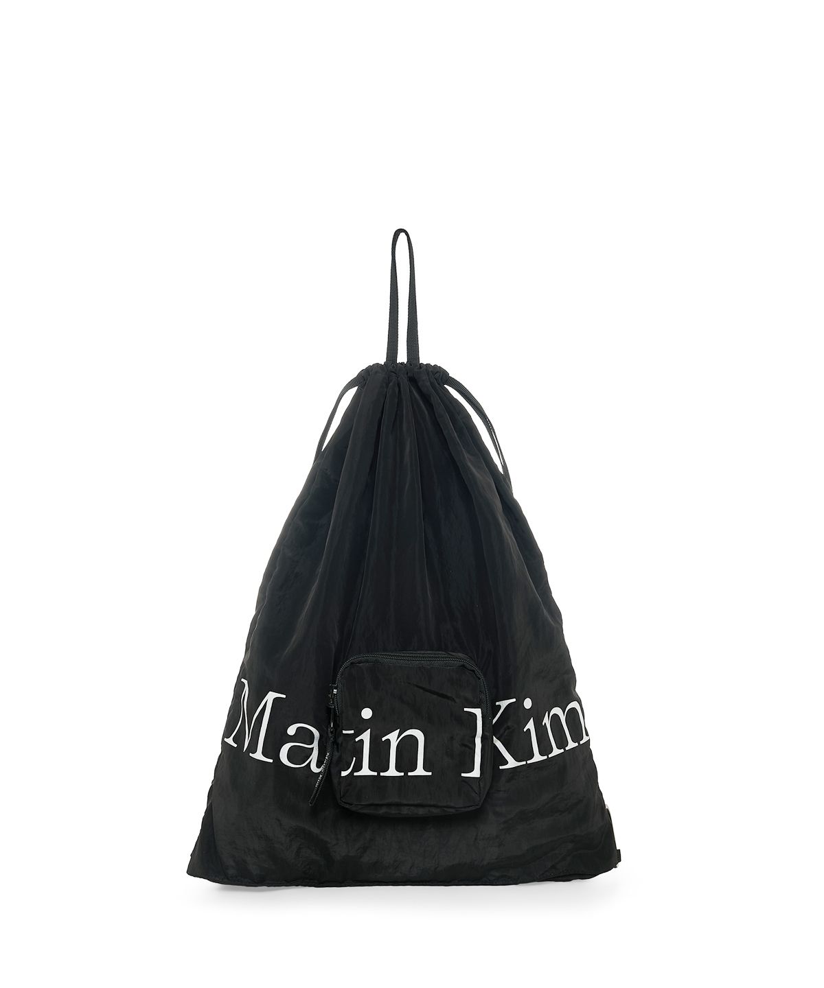 마뗑킴(MATIN KIM) PACKABLE STRING BAG IN BLACK - 사이즈 & 후기
