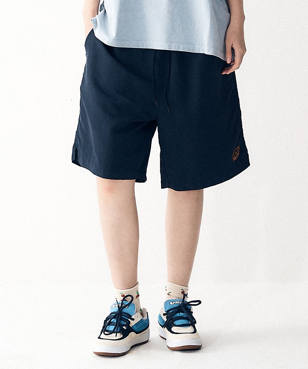 버킷(BUCKET) BUCKET NYLON SHORTS [NAVY]