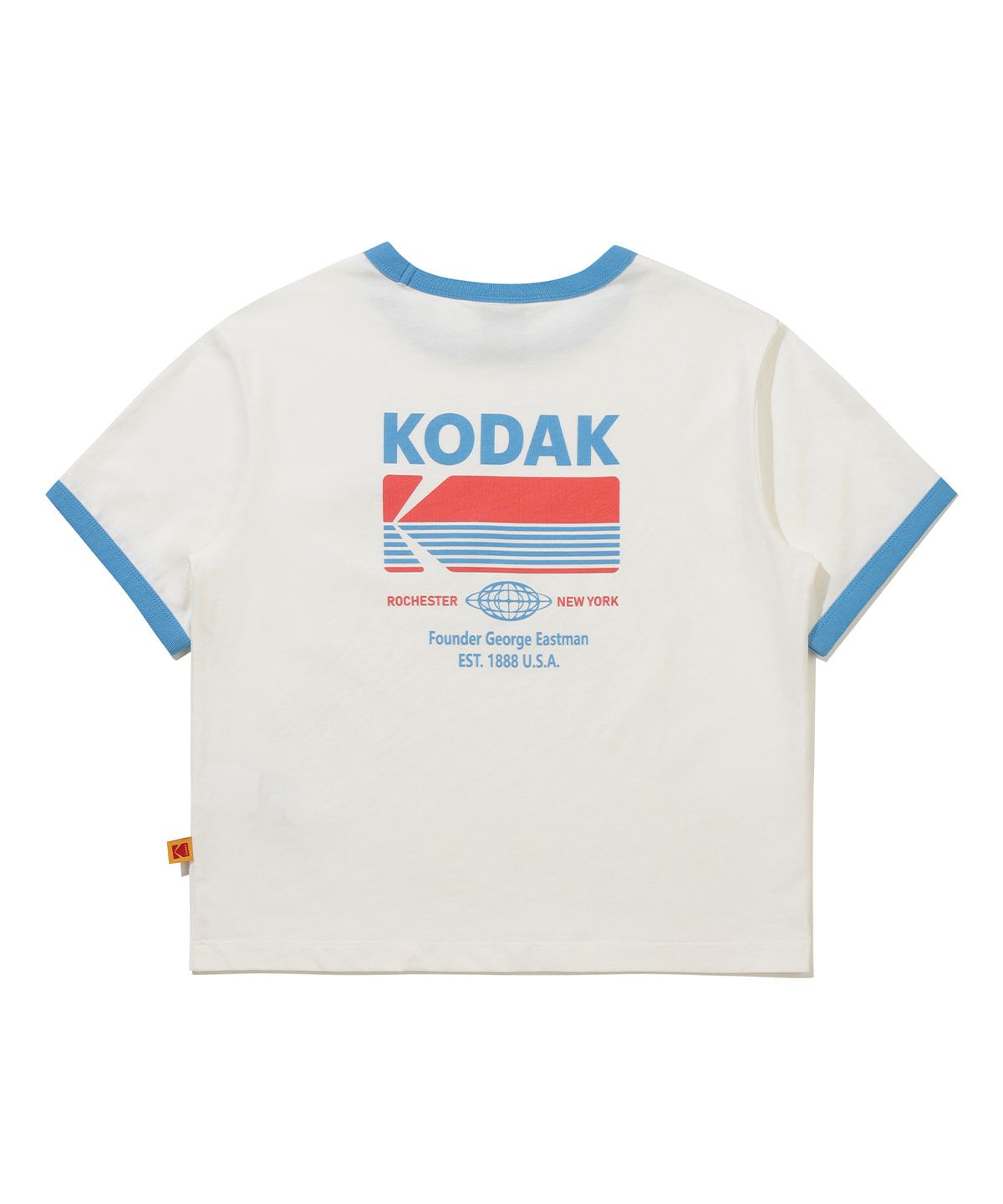 코닥(KODAK) 브리즈팝 빅그래픽 반팔 티셔츠 우먼 IVORY