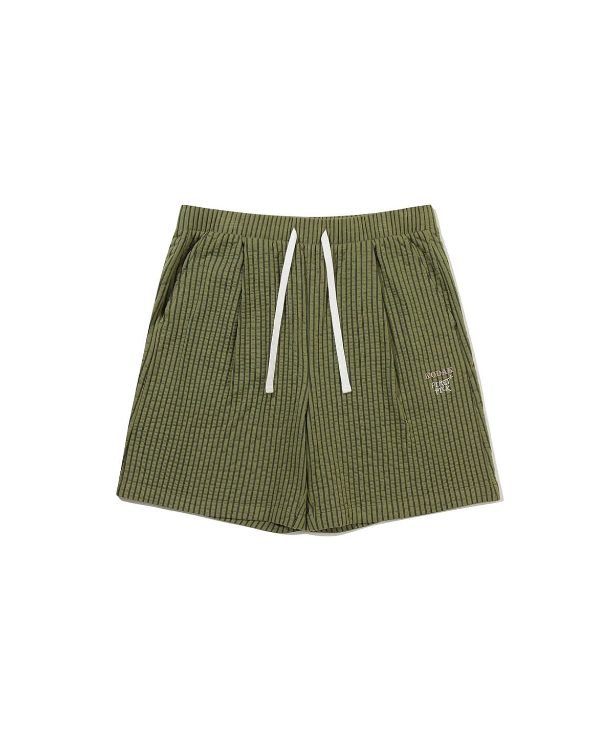 코닥(KODAK) 씨네라운지 시어서커 4부 반바지 KHAKI