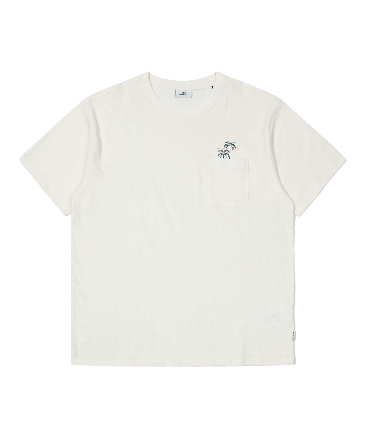 오닐(ONEILL) 남성 ONEILL CHEST 포켓 반팔 티셔츠 OMTR6I168-100