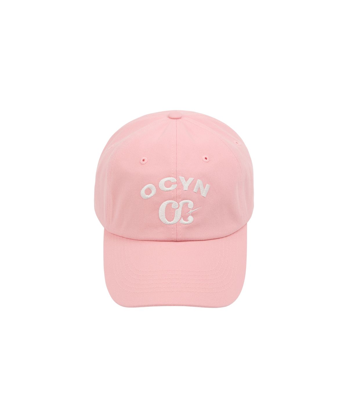 오브콜스와이낫(OFCOURSEWHYNOT) OCYN BASIC 6 PANNEL CAP PINK