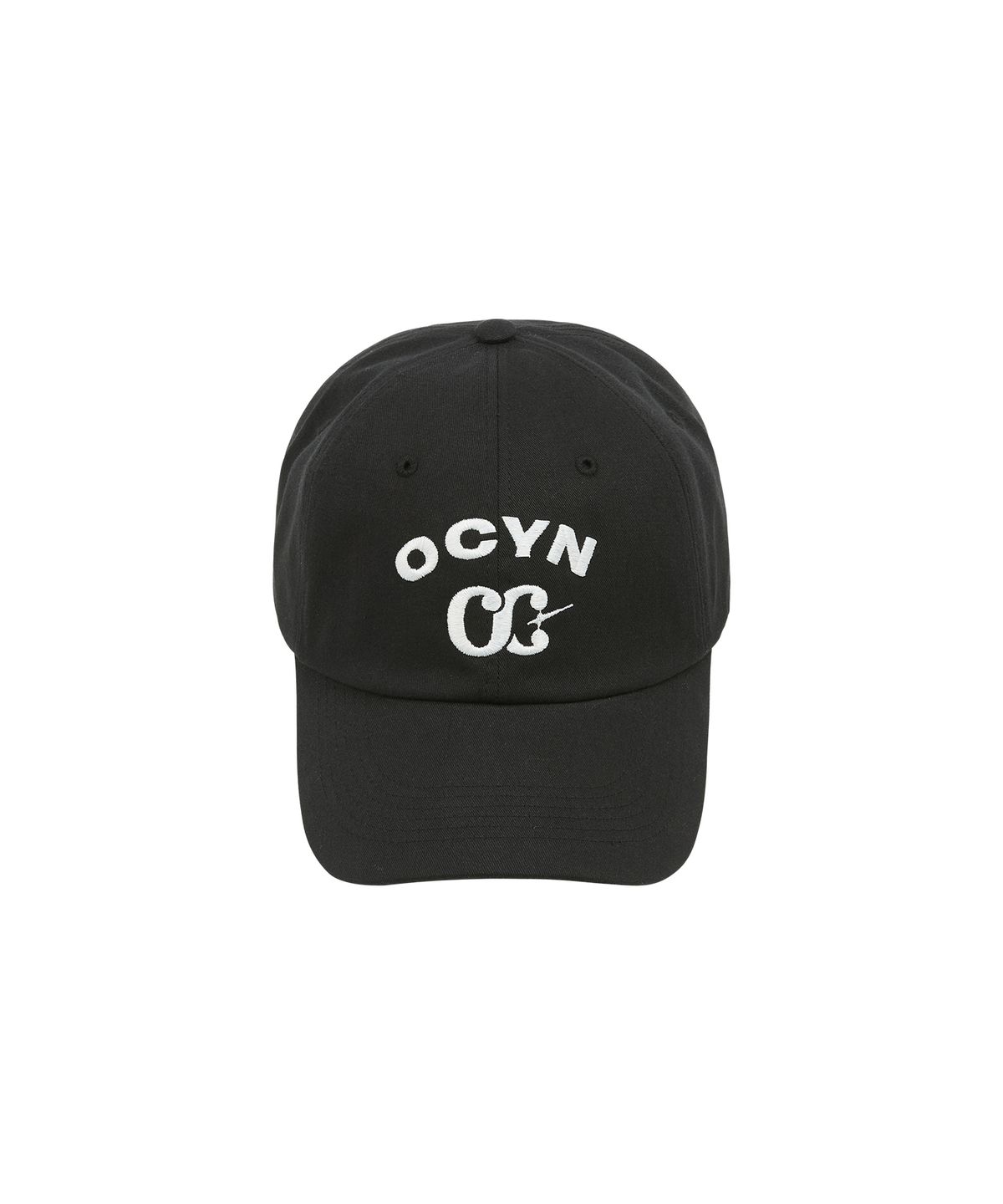 오브콜스와이낫(OFCOURSEWHYNOT) OCYN BASIC 6 PANNEL CAP BLACK