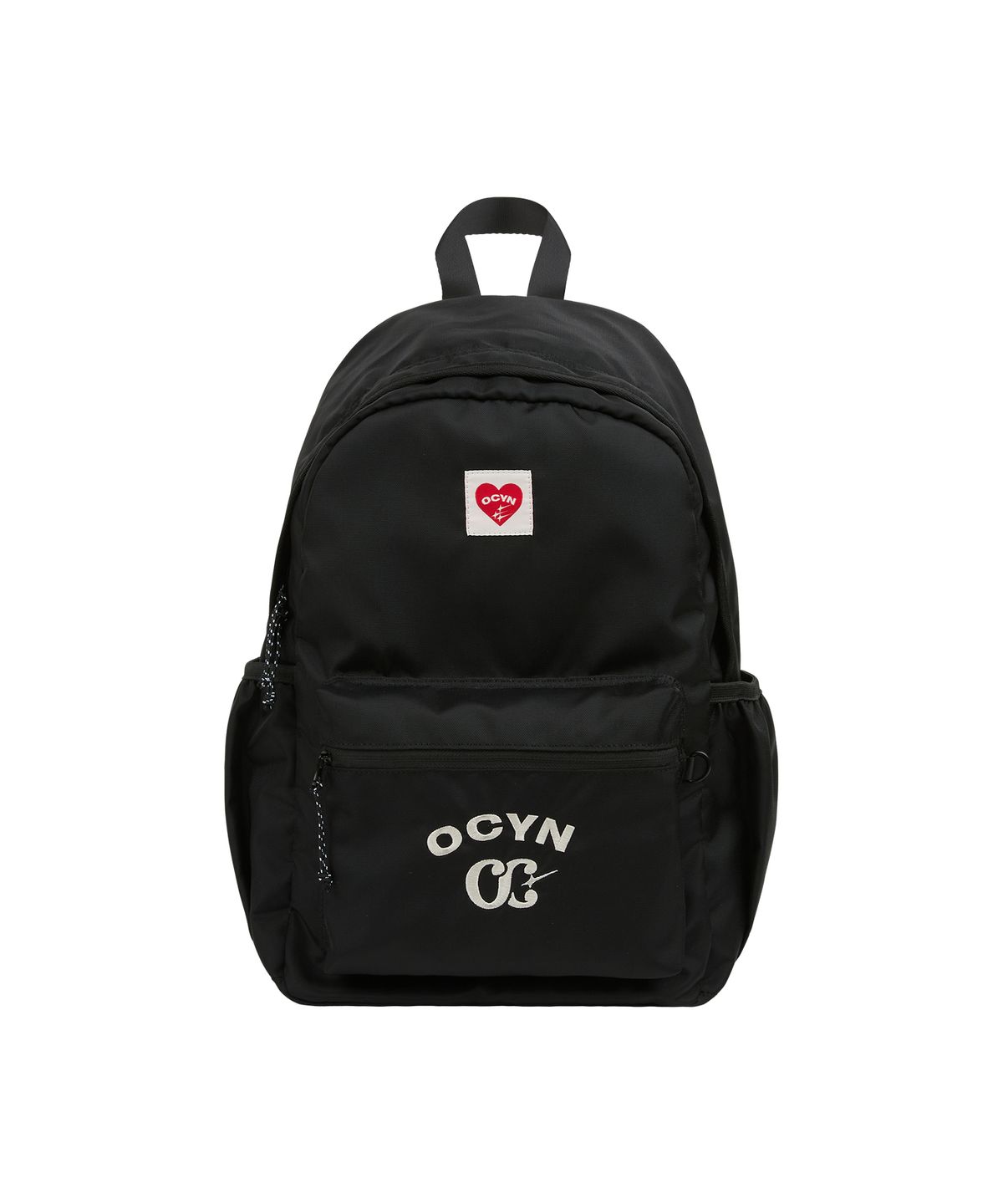 오브콜스와이낫(OFCOURSEWHYNOT) OCYN BASIC EMB BACK PACK BLACK