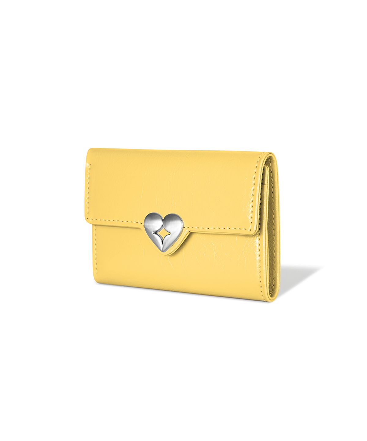 페넥(FENNEC) HEARTY FLAP WALLET - MARIGOLD