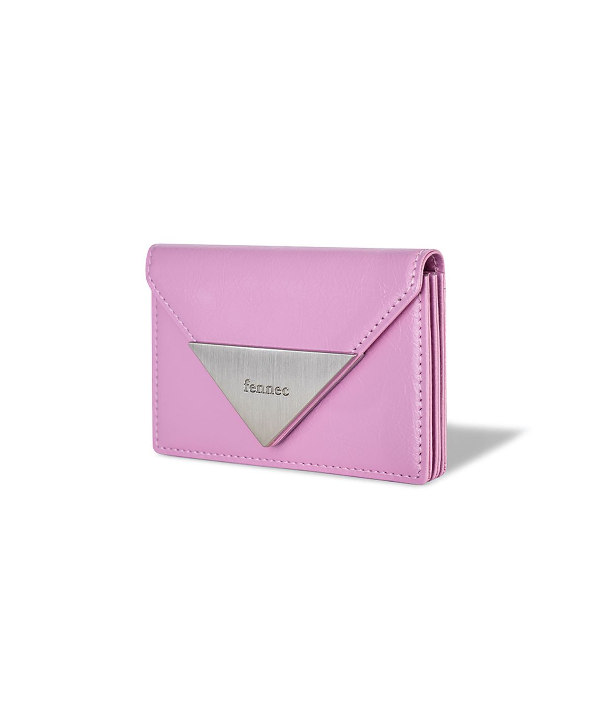 페넥(FENNEC) CRINKLE TRIANGLE ACCORDION POCKET - LILAC PINK