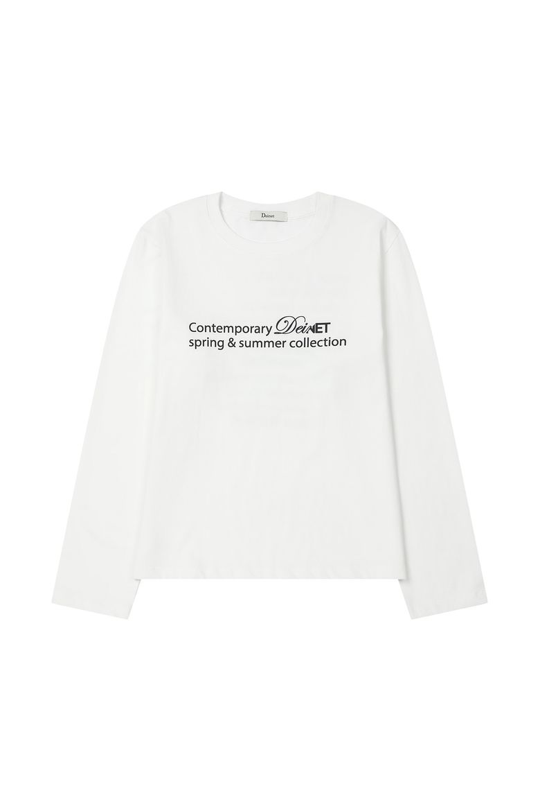 CONTEMPORARY LONG SLEEVE IN WHITE