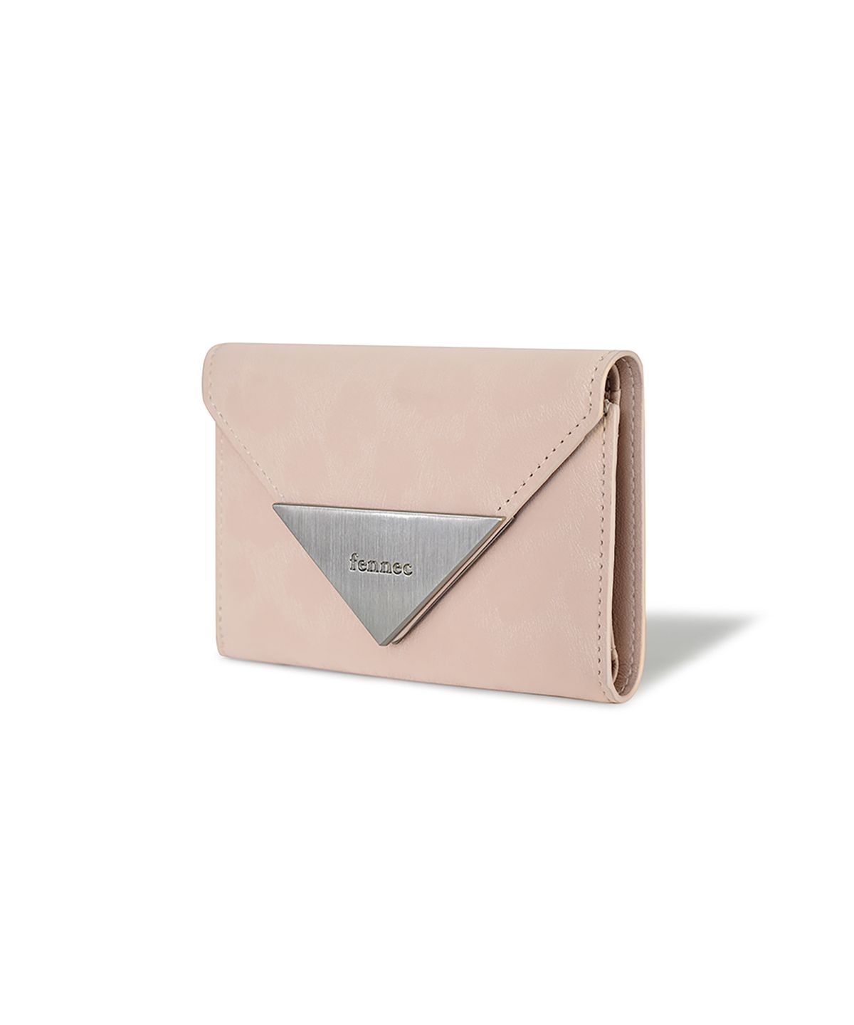 페넥(FENNEC) MATT TRIANGLE WALLET - LEOPARD BLOSSOM