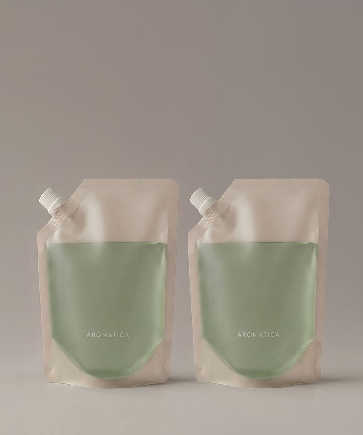 아로마티카(AROMATICA) [SET] 어웨이크닝 바디워시 페퍼민트&유칼립투스 리필 300ML 2개