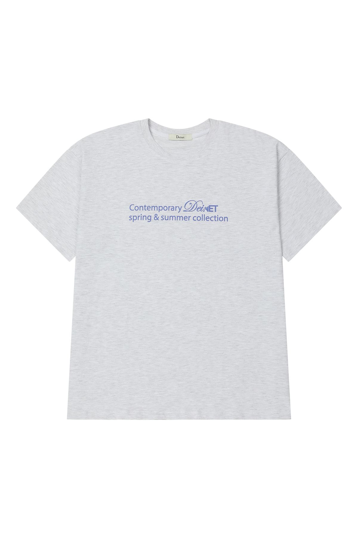 다이닛(DEINET) CONTEMPORARY T-SHIRT IN LIGHT GREY