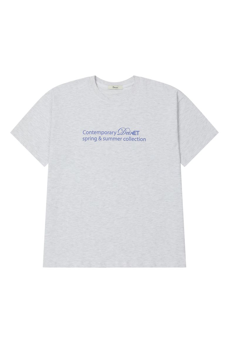 CONTEMPORARY T-SHIRT IN LIGHT GREY