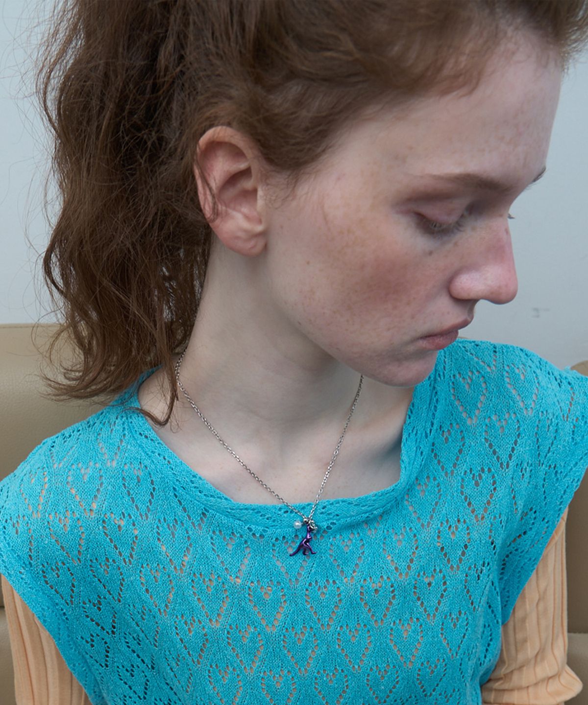 트리마치(TRIMARCH) Tyranno Necklace / Purple