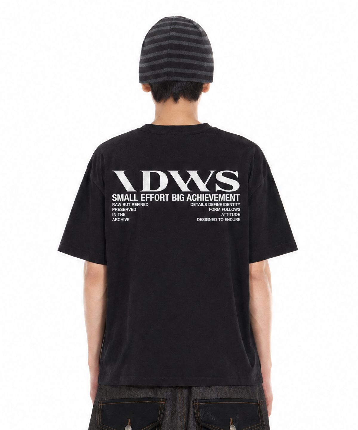 아이돈워너셀(IDWS) Core Basic T-Shirt Black