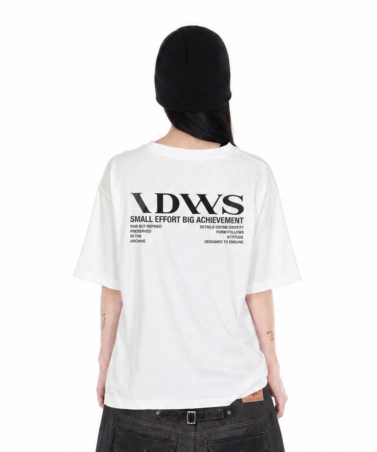 아이돈워너셀(IDWS) Core Basic T-Shirt White