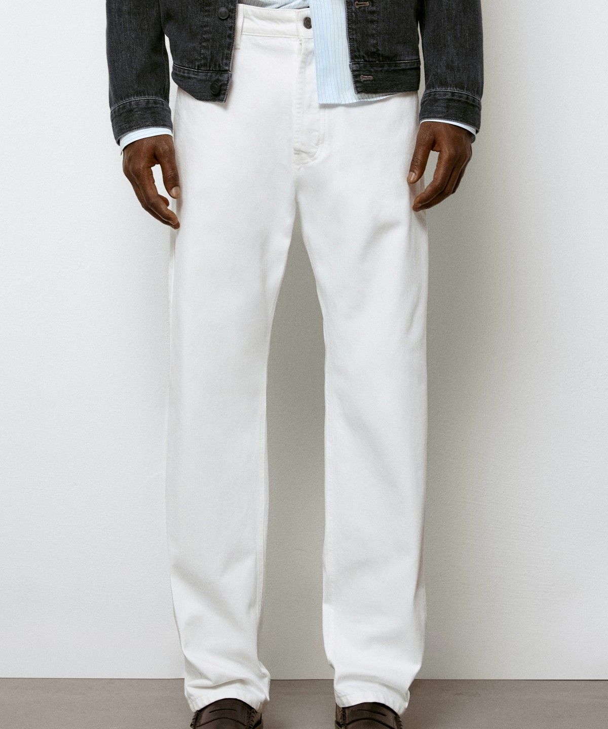 마시모두띠(MASSIMO DUTTI) 스트레이트 핏 데님 팬츠
