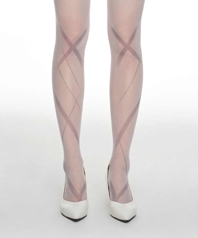 OBLIQUE XX TIGHTS LIGHT BEIGE